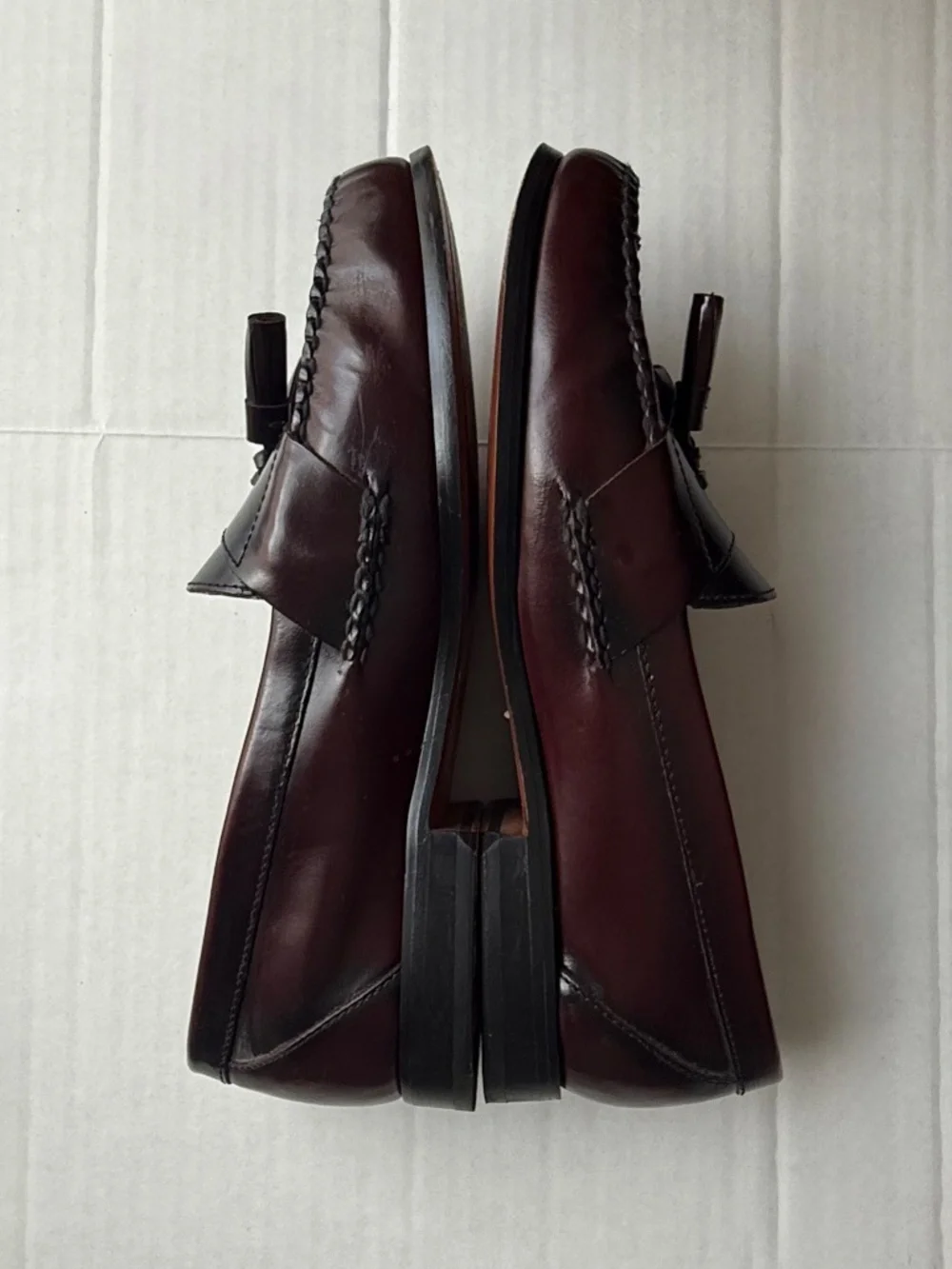Bass Harrison Leather Loafers